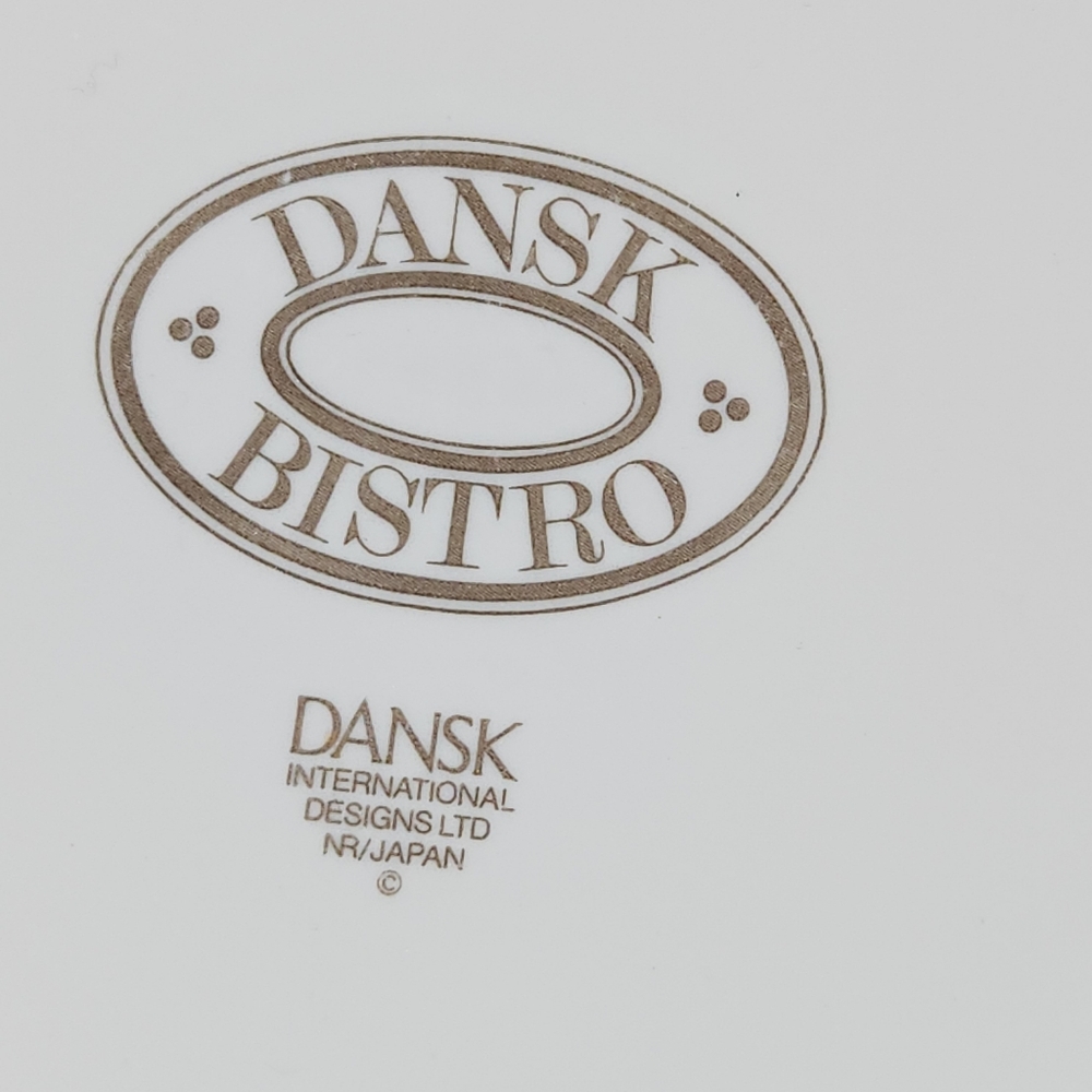 Dansk Bistro Kronborg Red Berries & Leaves Bread Plates Vintage Dansk NR Japan - Picture 10 of 10